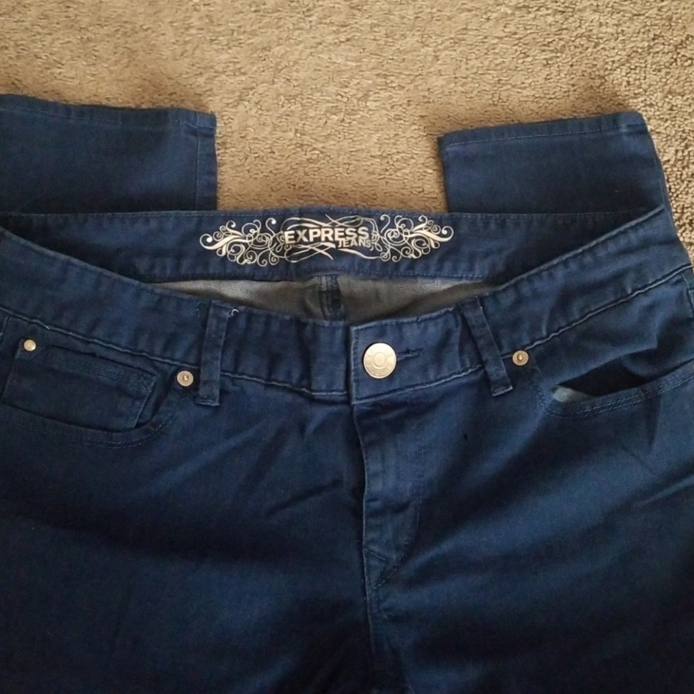 Express jean leggings